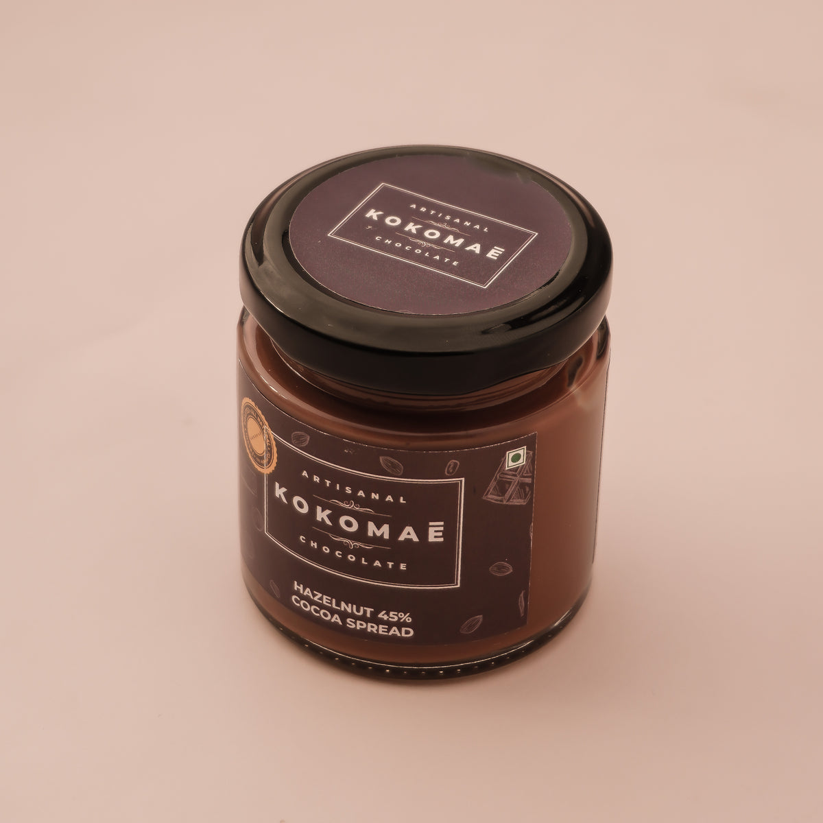 Kokomae Dark Chocolate Cocoa spread for Pancakes, Toasts and Buiscuits