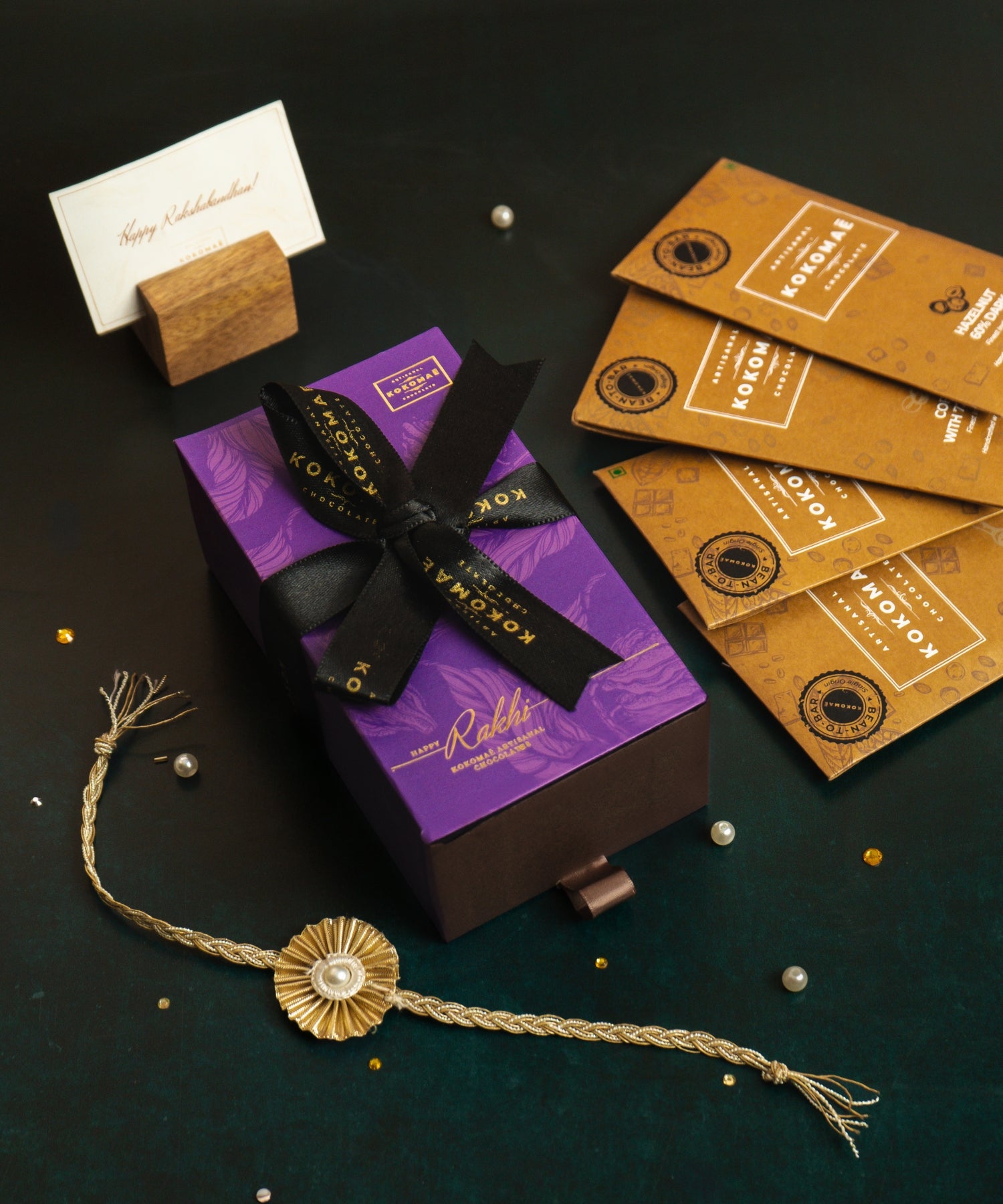 4-Bean to Bar Rakhi Hamper