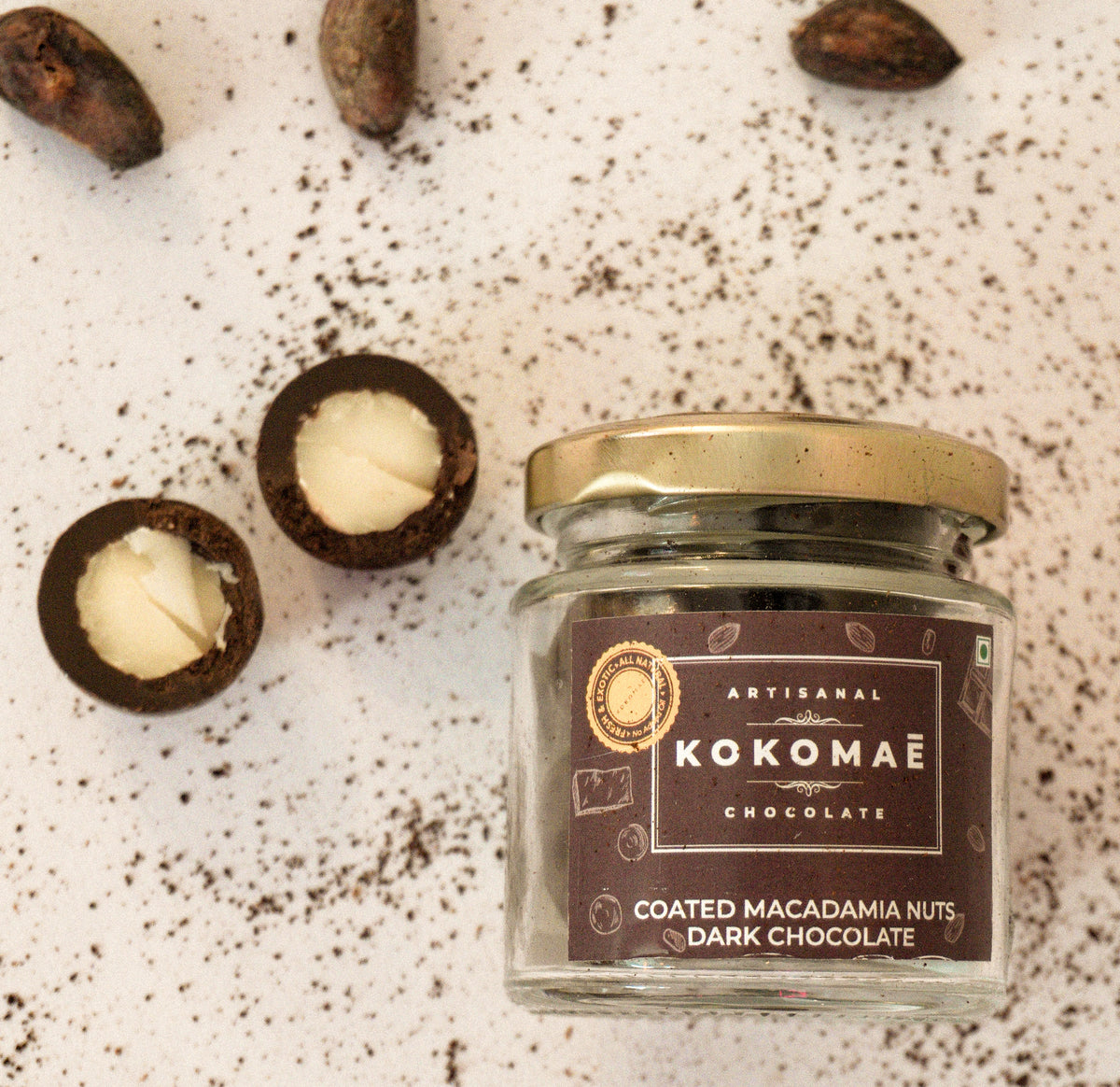 Kokomaē Dark Chocolate Coated Macadamia Nuts kokomae