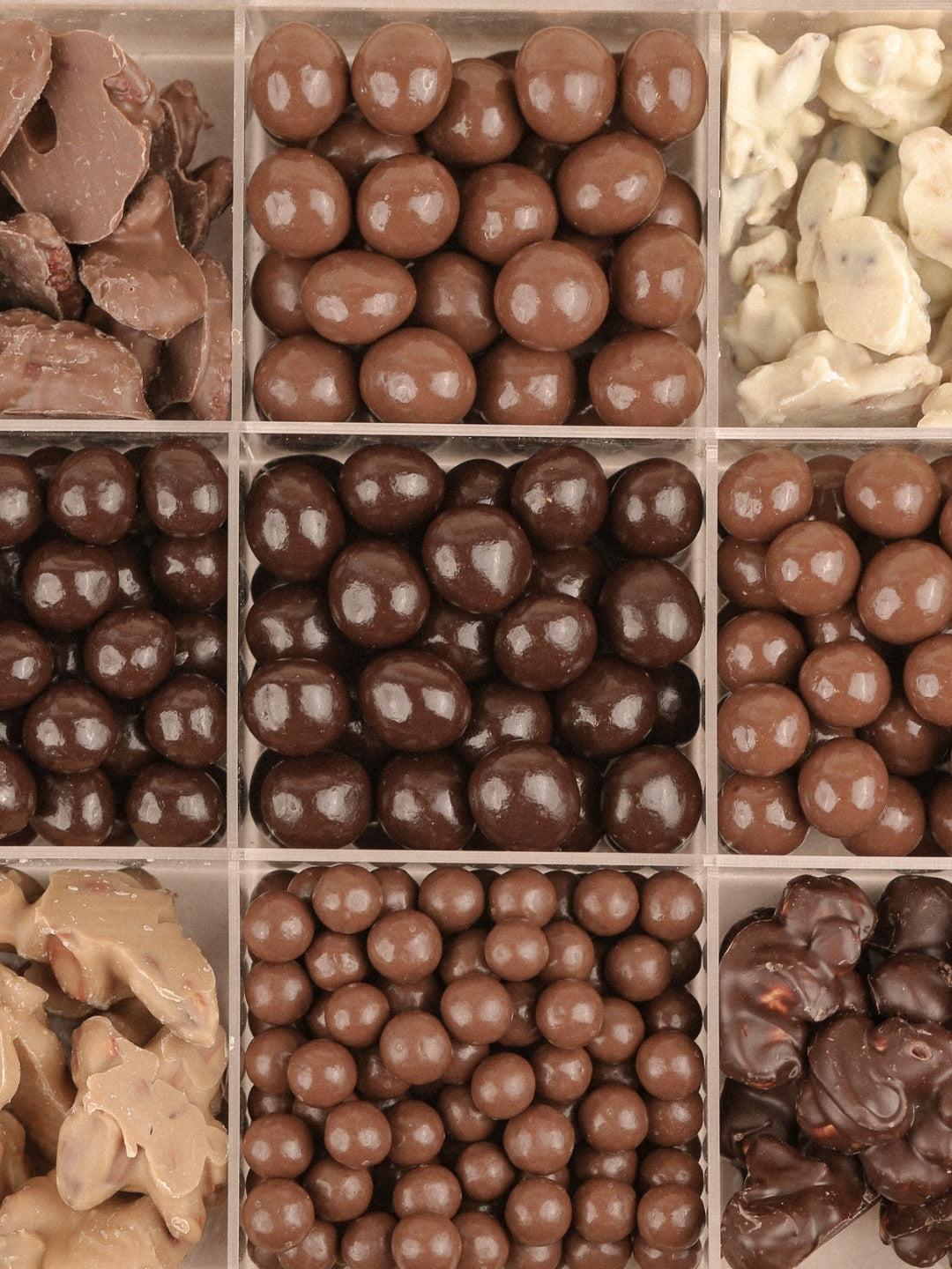 Kokomaē Decadent Chocolate Assortments: 9 Unique Flavors with Chocolate Rocks & Nuts