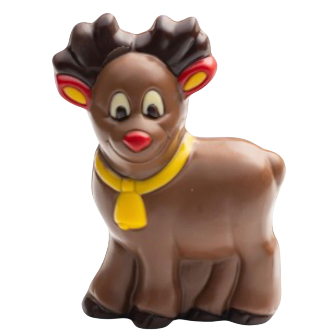 Kokomaē Chocolate Reindeer Beautifully Made with Milk Chocolate for Christmas Gifting