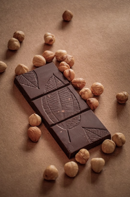 Kokomaē Hazelnuts 60% Dark Bean To Bar Chocolate